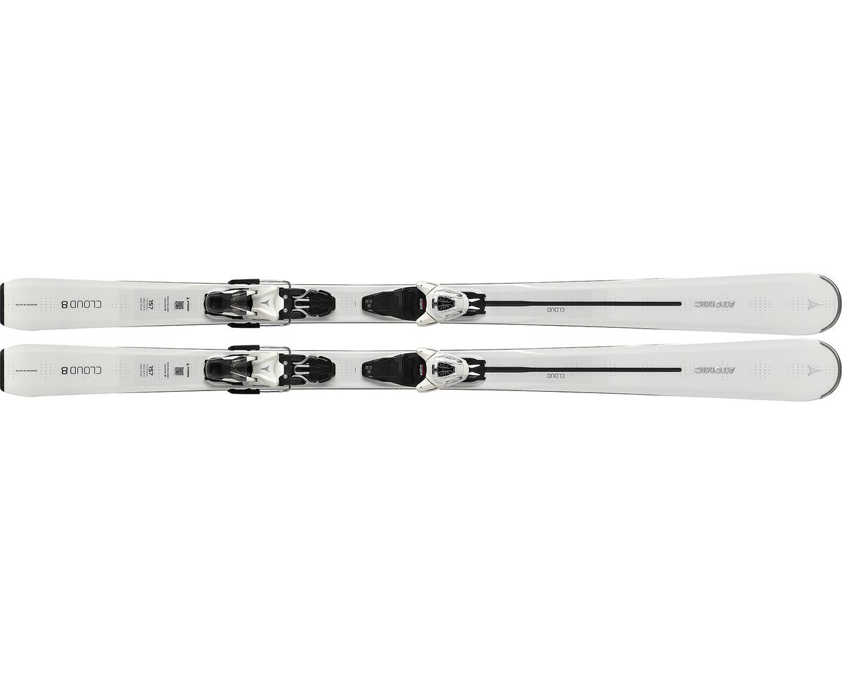 Лыжи Atomic Cloud 8 + L 10 Gw 150 белые купить,NaN