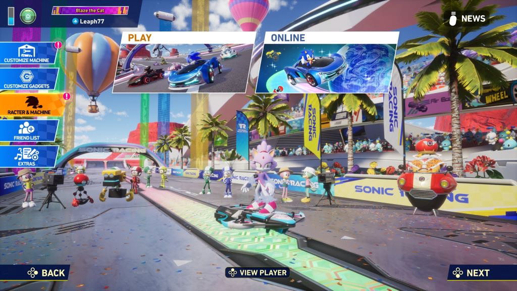 Игра для PS4 Sonic Racing: CrossWorlds купить,30900