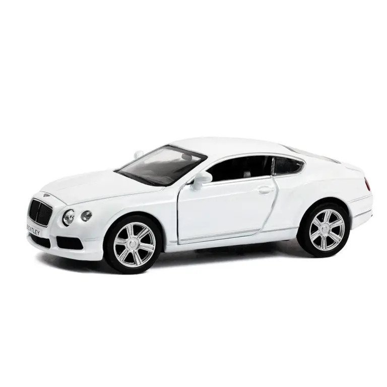 Металлическая машинка Ideal 003064 Bentley Continental GT 2018 белая