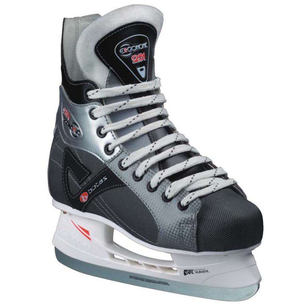 Коньки Botas Ergonomic 251 45 черно-серые купить,NaN