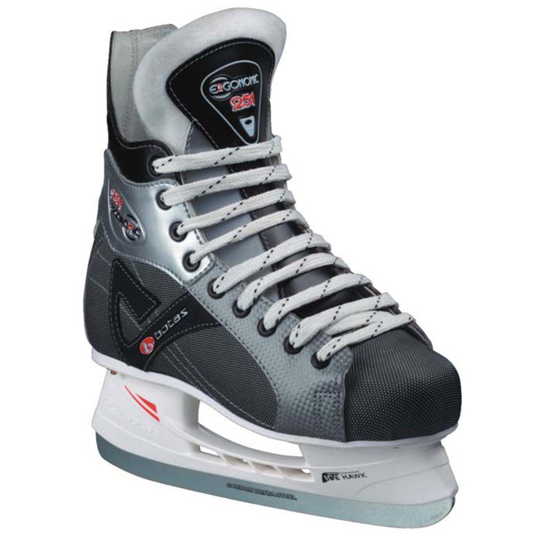 Коньки Botas Ergonomic 251 45 черно-серые купить,NaN