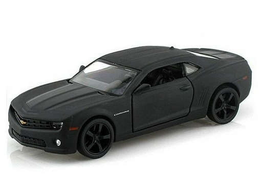  Металлическая машинка Ideal 006031mb Chevrolet Camaro матовая черная 