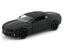  Металлическая машинка Ideal 006031mb Chevrolet Camaro матовая черная 