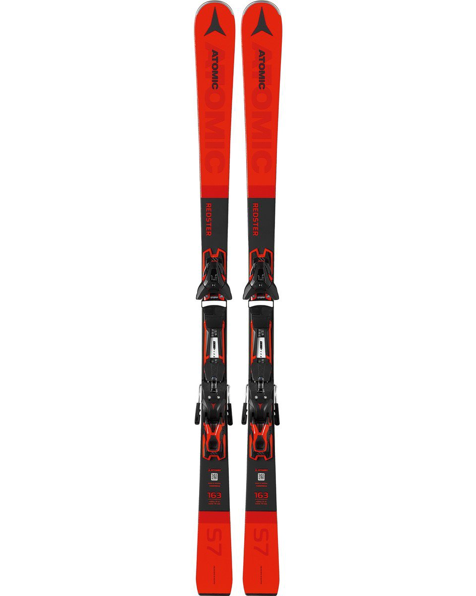 Лыжи Atomic Redster S7 + Ft 12 Gw 156 черно-красные купить,NaN