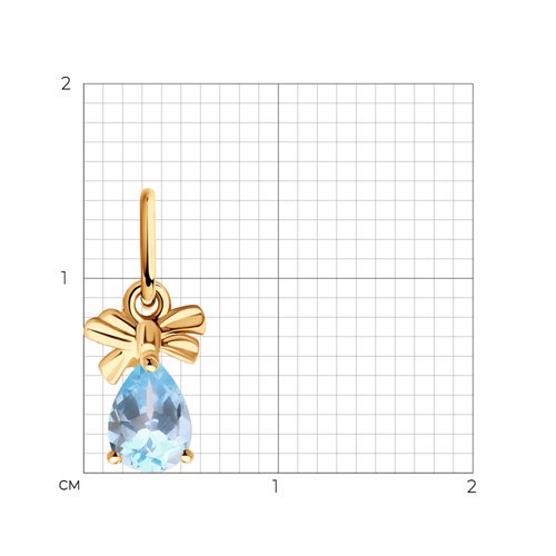 Кулон Diamant 51-330-01353-1 0,46гр. купить,NaN