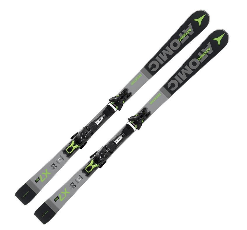 Лыжи Atomic Redster X7 Wb + Ft 12 Gw 160 черно-зеленые купить,NaN
