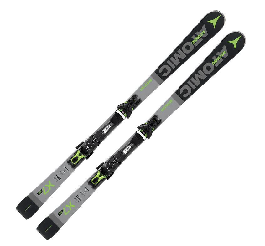 Лыжи Atomic Redster X7 Wb + Ft 12 Gw 160 черно-зеленые купить,NaN
