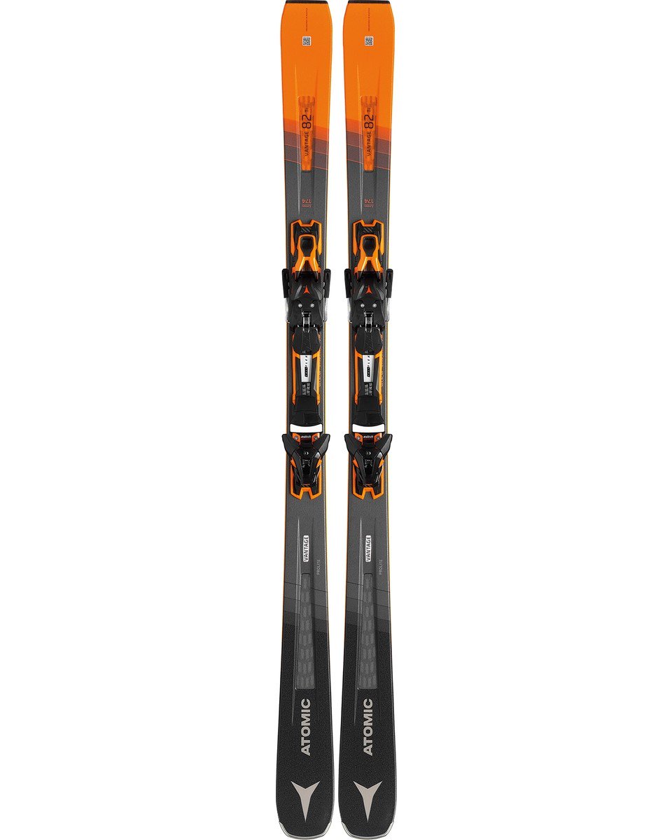 Лыжи Atomic Vantage 82 Ti + Ft 12 Gw 174 черные купить,NaN