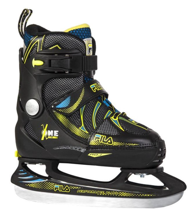 Коньки прогулочные Fila X-One Ice XL 38-41 blk-yellow blue черные купить,NaN