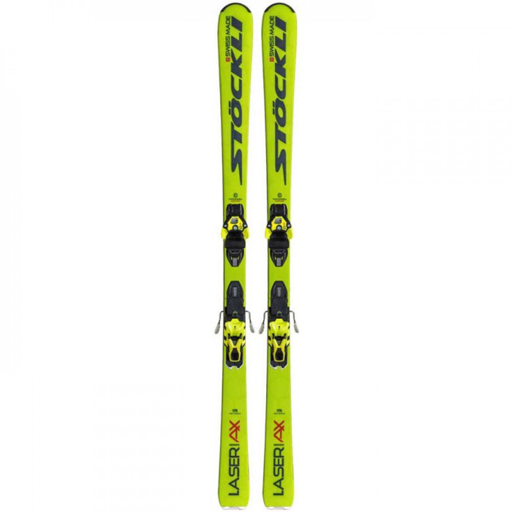 Лыжи горные Stockli  Laser AX XM13 MNC C90 168 желтые