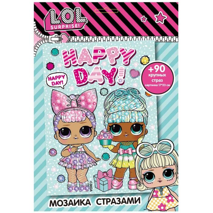 Мозаика стразами  L.O.L. Present surprise  LN0008 купить,NaN