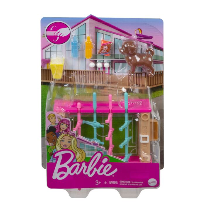 Игровой набор Barbie Питомец   с набором аксессуаров  настольный футбол купить,NaN