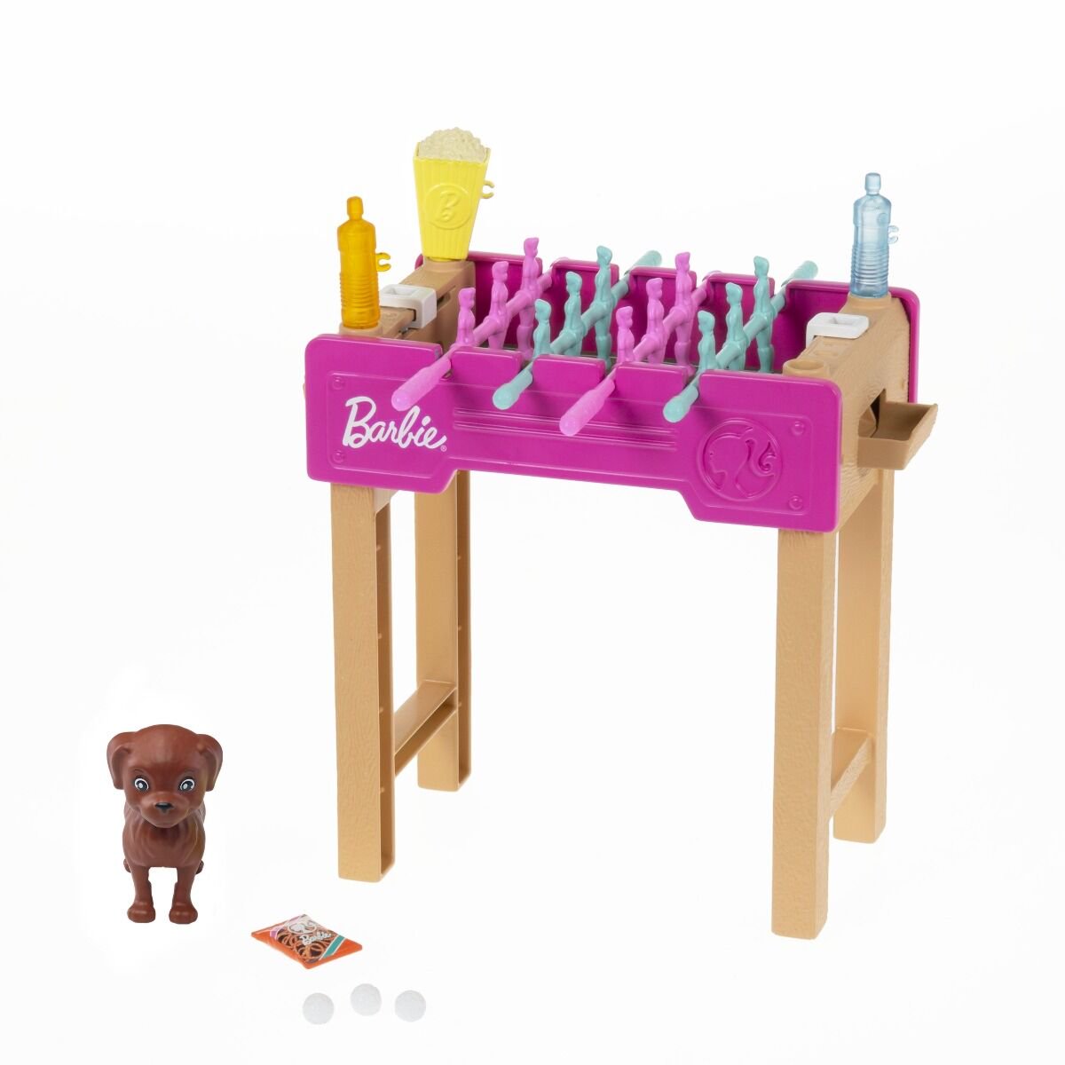 Игровой набор Barbie Питомец   с набором аксессуаров  настольный футбол купить,NaN