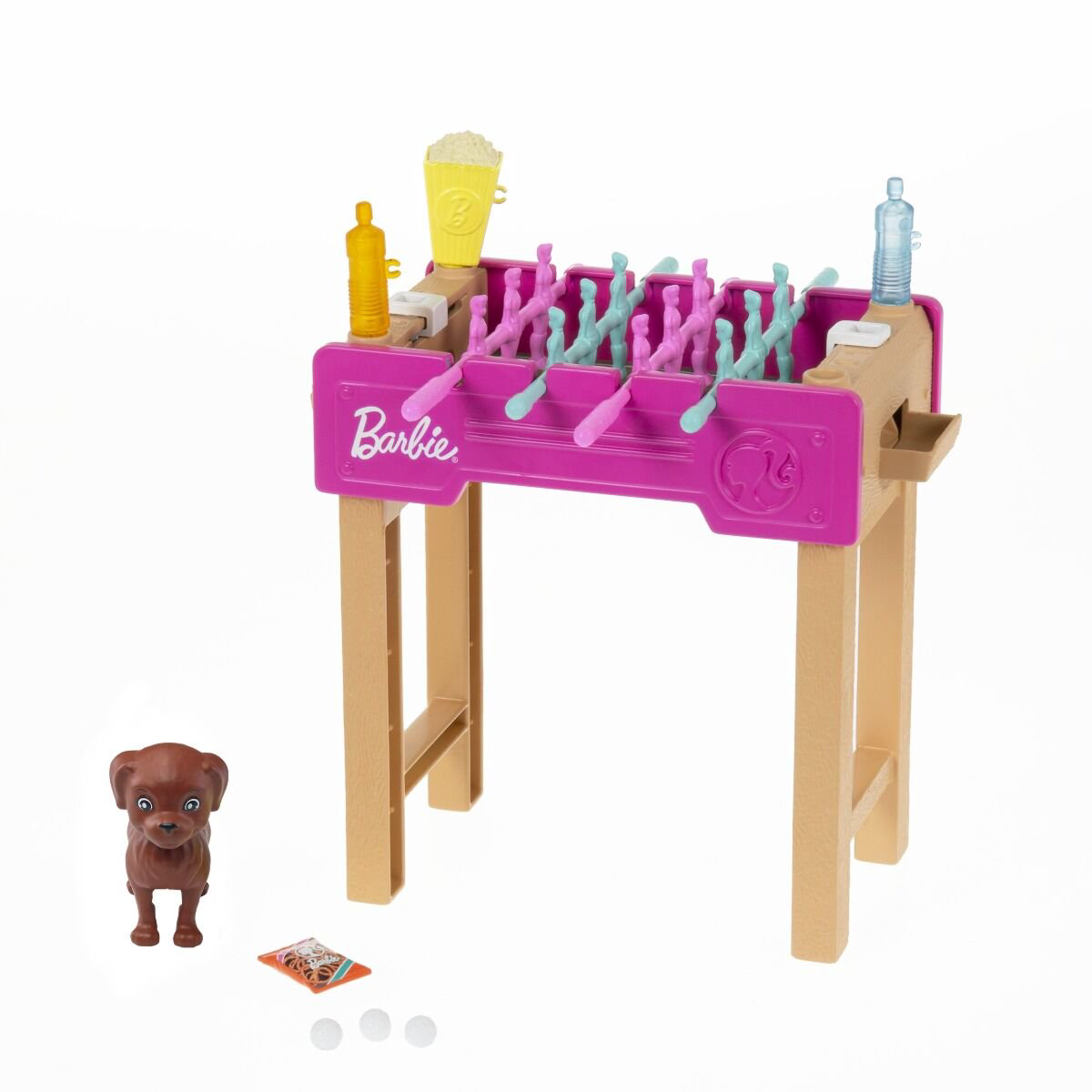 Игровой набор Barbie Питомец   с набором аксессуаров  настольный футбол купить,NaN