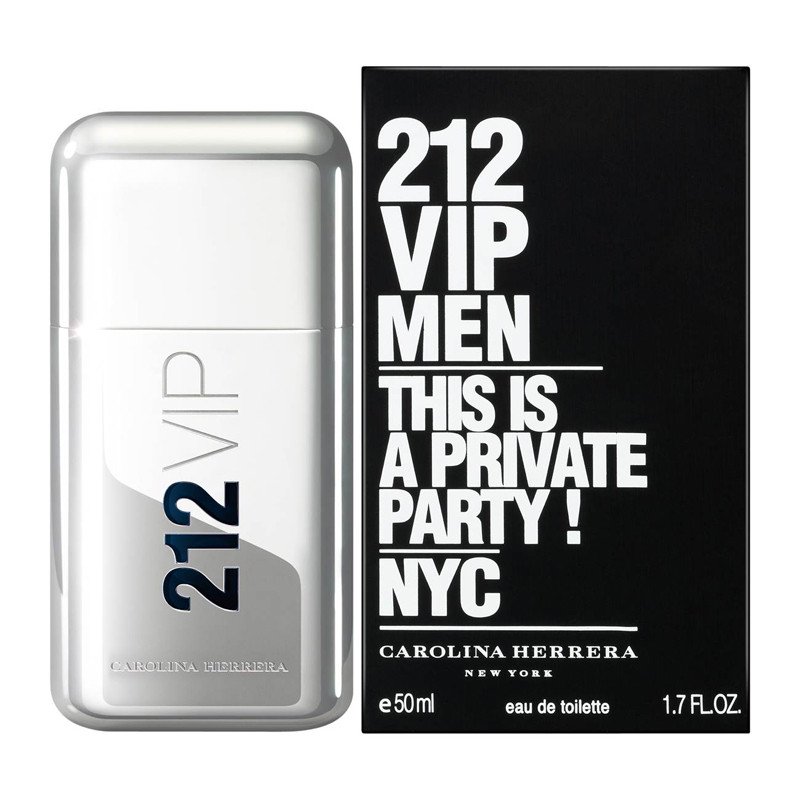 Туалетная вода Carolina Herrera 212 VIP Men 50мл купить,0