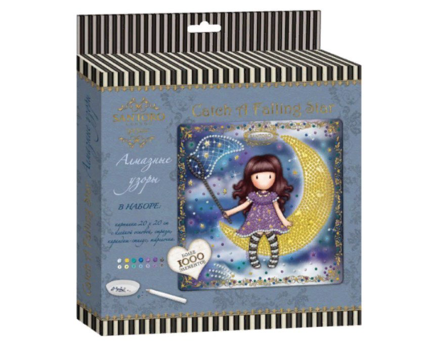 Мозаика Алмазные узоры Catch a falling star  20х20см купить,NaN