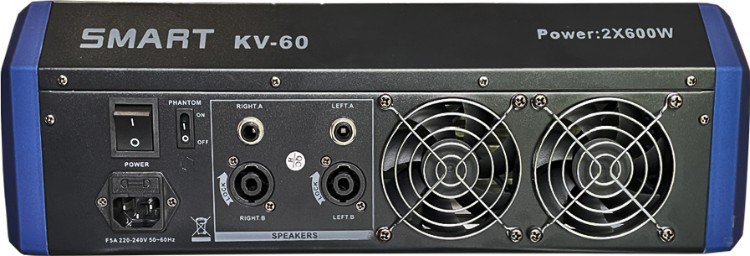 Микшерный пульт Smart KV-60 серо-синий - ForteMarket Микшерный пульт Smart KV-60 серо-синий купить,0
