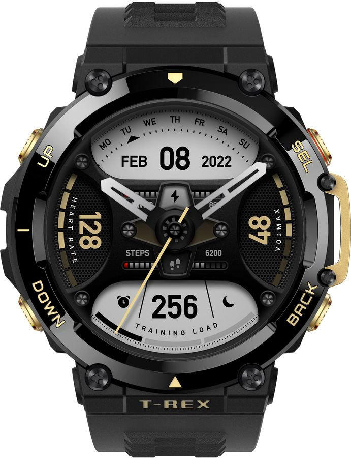 Смарт-часы Xiaomi Amazfit T-Rex 2 Black-Gold купить,NaN