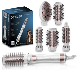Фен-щётка Cecotec CeramicCare Pro Gyro 03446 серебряный