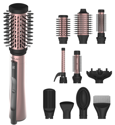 Фен-щётка Cecotec CeramicCare AirBrush 116277 черный купить,NaN