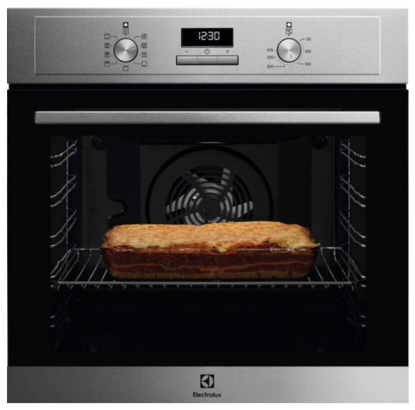 Духовой шкаф Electrolux BIEOF 3H40 X черный купить,339066
