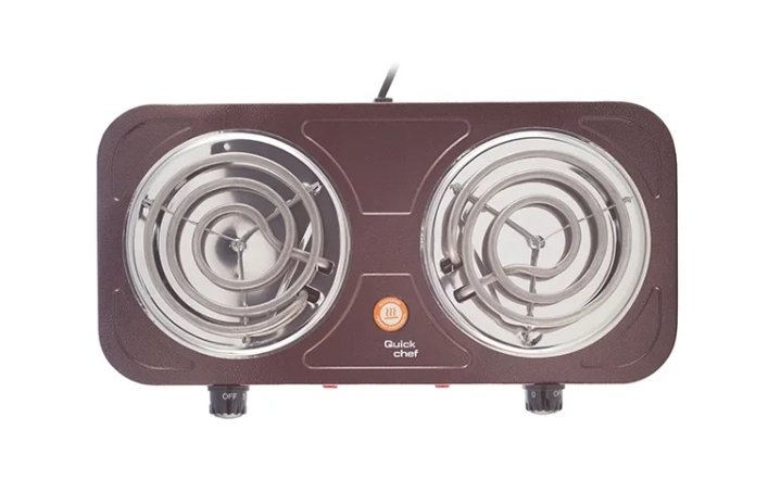 Плита настольная Centek CT-1509 Siberia коричневая - ForteMarket Плита настольная Centek CT-1509 Siberia коричневая купить,0