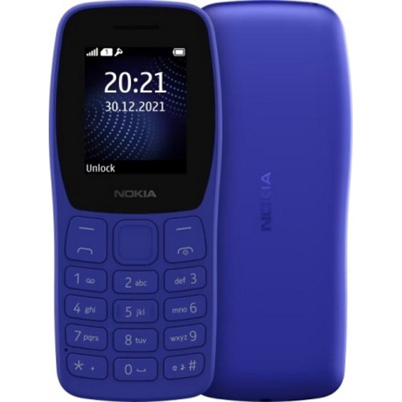 Мобильный телефон Nokia 105 2022 TA-1428 Blue