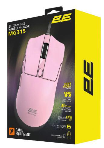 Мышь 2E Gaming MG315 2E-MG315UPK Pink  купить,NaN