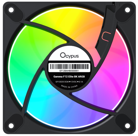 Вентилятор Ocypus Gamma-F12-BK1AM00E-GL купить,NaN
