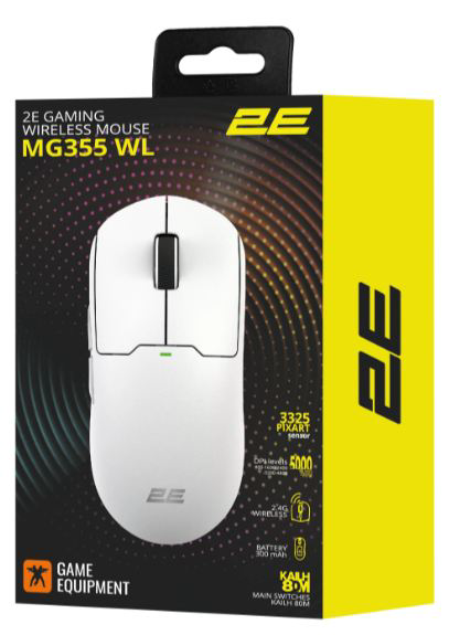 Мышь 2E GAMING MG355 WL 2E-MG355UWT-WL White  купить,NaN
