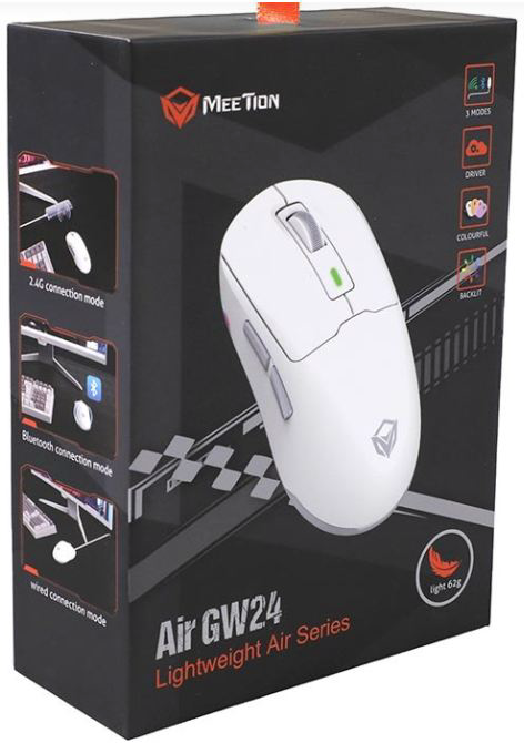 Мышь Meetion GW24 White купить,NaN