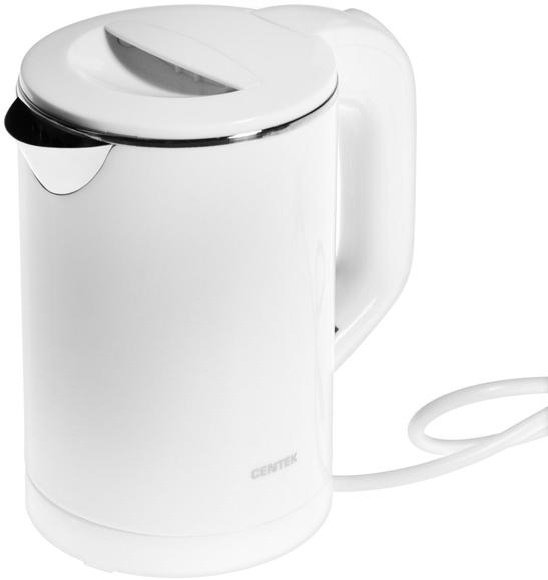 Чайник Centek CT-0006 белый купить,NaN