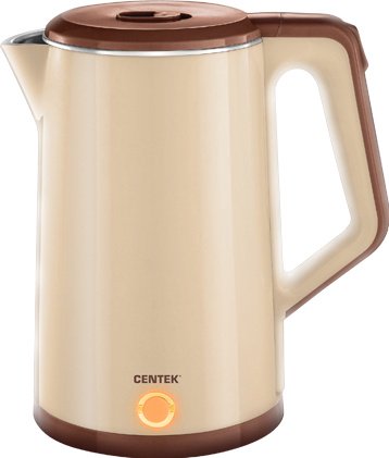 Электрочайник Centek CT-0024 бежевый купить,NaN