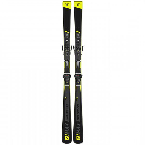 Лыжи Salomon S-Max 10+ Z12 Walk F80 160 желто-черные купить,NaN