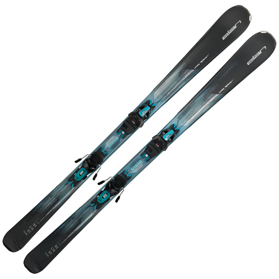 Лыжи Elan Delight Prime LS elw 9.0 146 черно-голубые купить,NaN