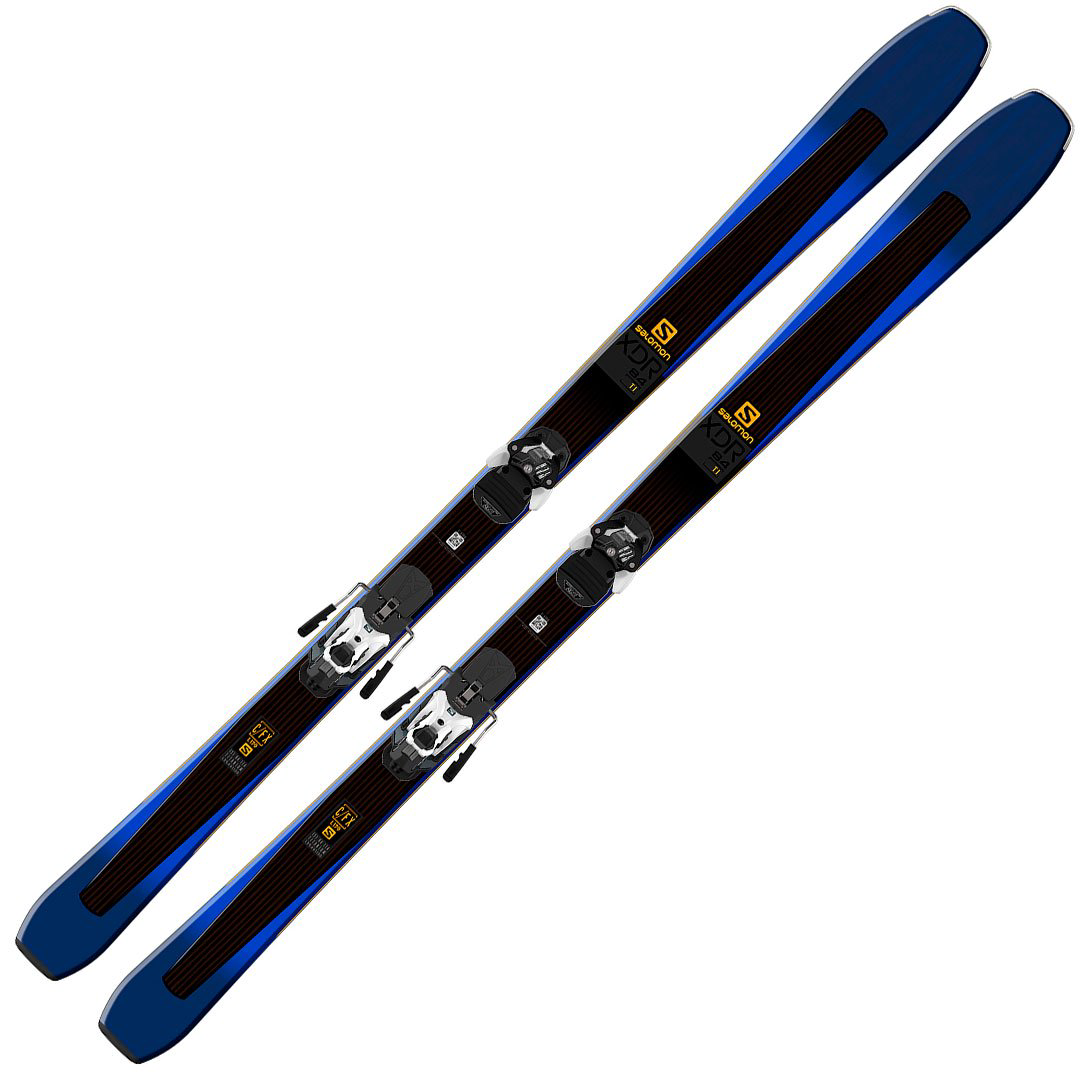 Лыжи Salomon T Xdr 84 Ti+Warden Mnc13 C 172 черно-синие купить,NaN
