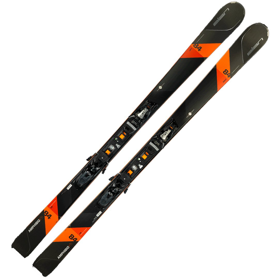Лыжи Elan Amphibio 84 XTI F elx 12.0 170 черно-оранжевые купить,NaN