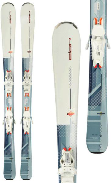 Лыжи Elan Delight Prime LS elw 9.0 shift 152 бело-голубые купить,NaN