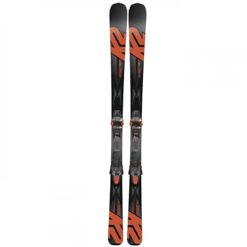 Лыжи K2 Ikonic 84Ti MXC 12 TCX Quikclik black-red 177 черно-оранжевые купить,NaN