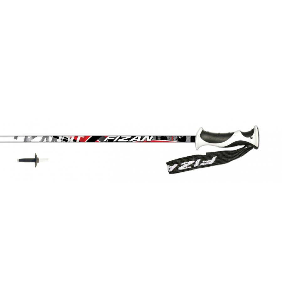 Палки горнолыжные Fizan Spirit 130 красный купить,NaN