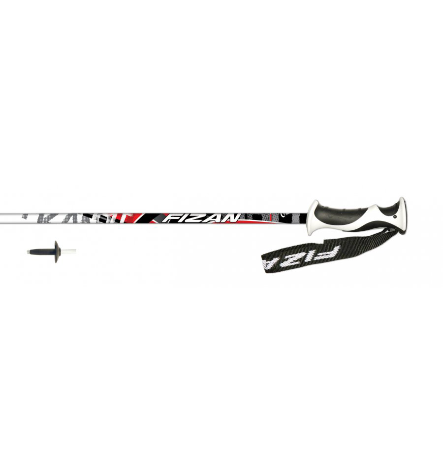 Палки горнолыжные Fizan Spirit 130 красный купить,NaN