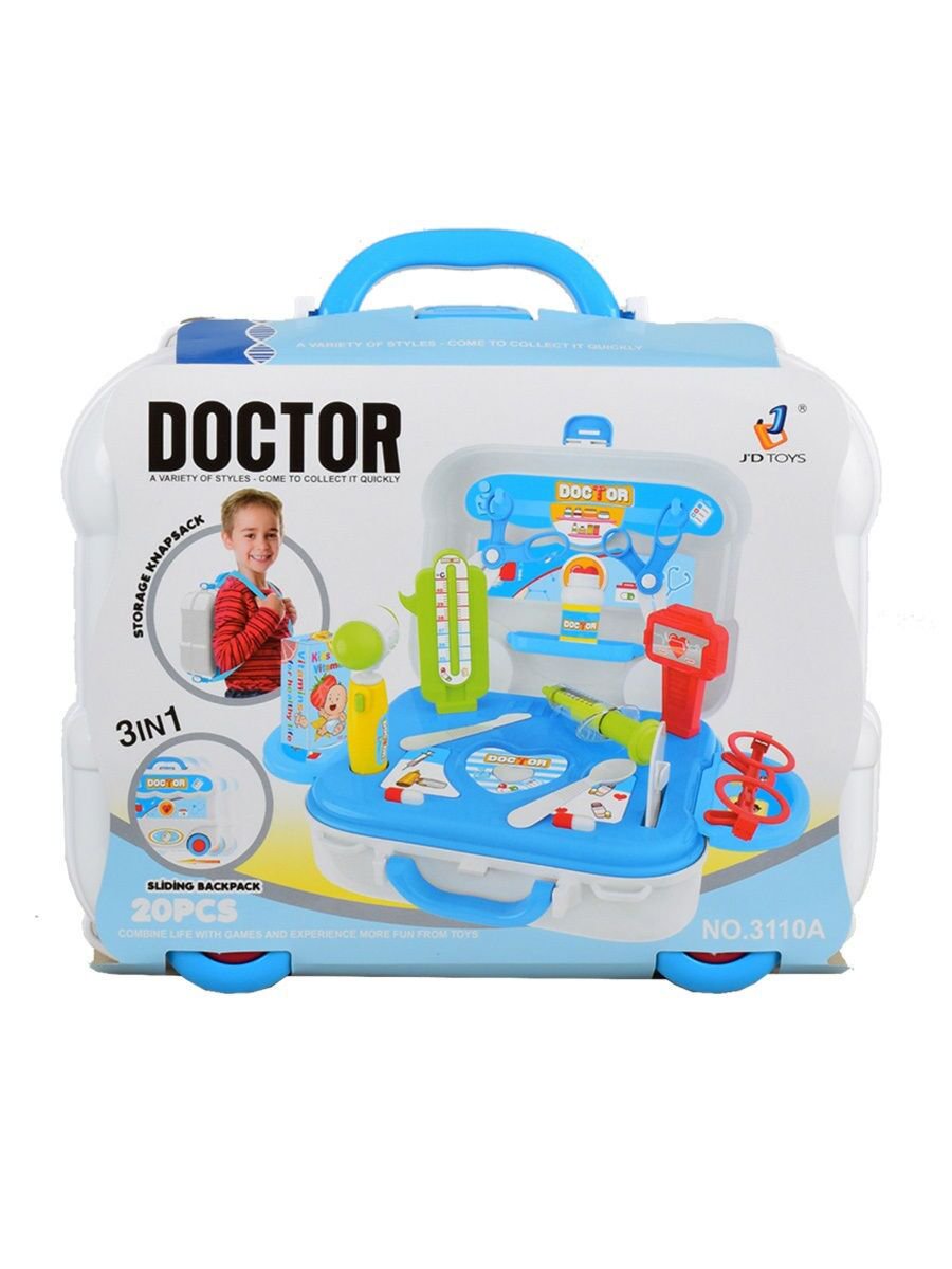 Игровой набор  JD Toys Маленький врач  20 предметов купить,NaN