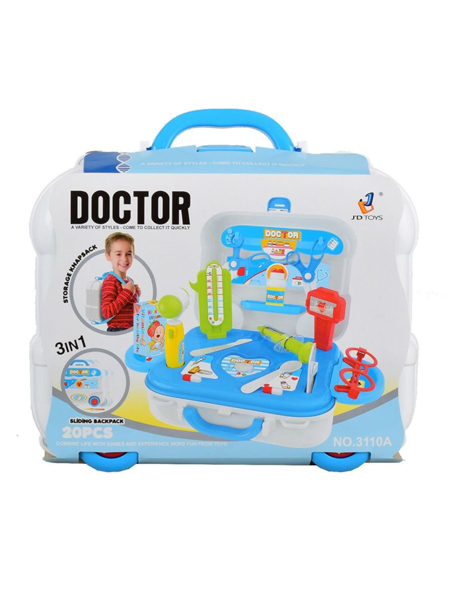 Игровой набор  JD Toys Маленький врач  20 предметов купить,NaN