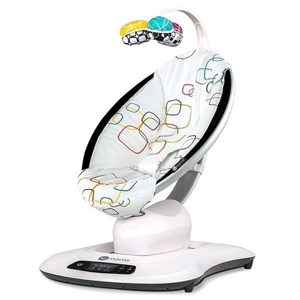Кресло-качалка 4moms MamaRoo4 мульти плюш купить,NaN