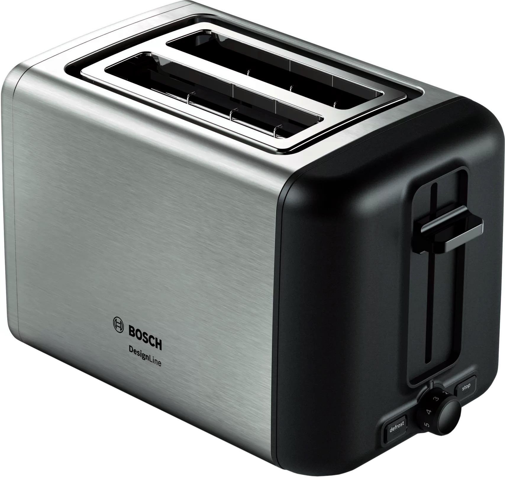 Тостер Bosch TAT-3P420 серебристый