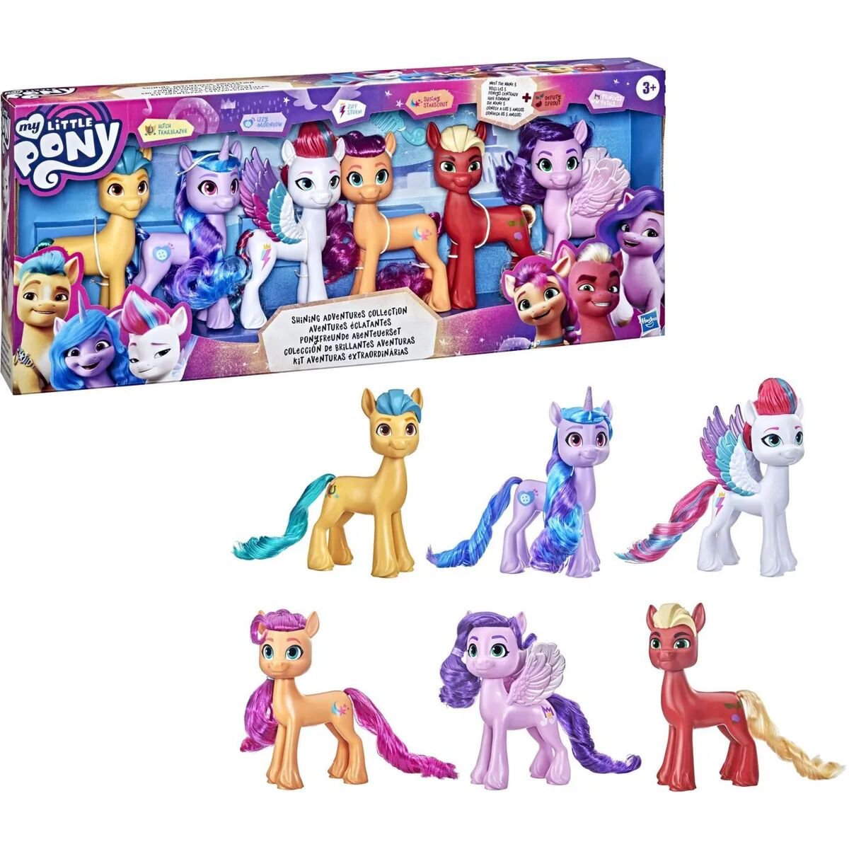 Набор фигурок  My Little Pony Фильм  мега пони 6шт  купить,NaN