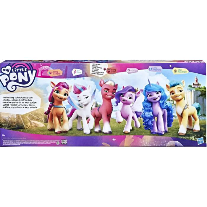 Набор фигурок  My Little Pony Фильм  мега пони 6шт  купить,NaN