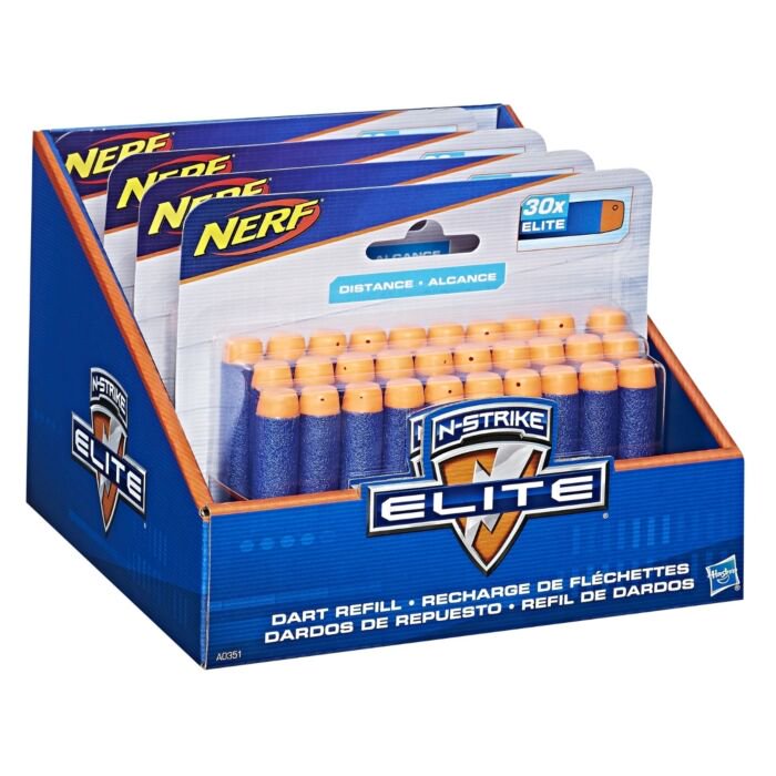 Набор стрел Hasbro Nerf Elite A0351EU4 30шт купить,NaN