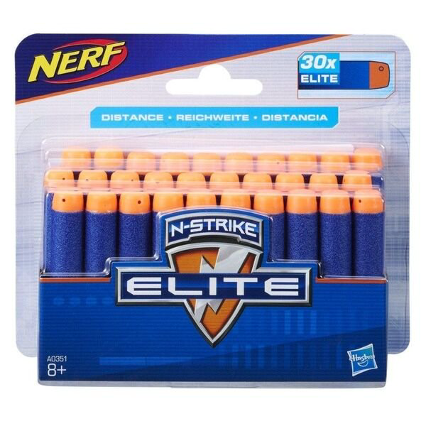 Набор стрел Hasbro Nerf Elite A0351EU4 30шт купить,NaN