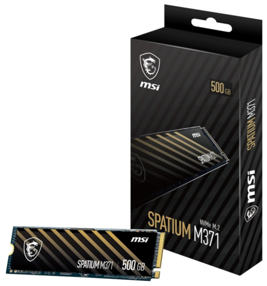 SSD MSI Spatium M371 S78-440K160-P83 500 Гб купить,NaN